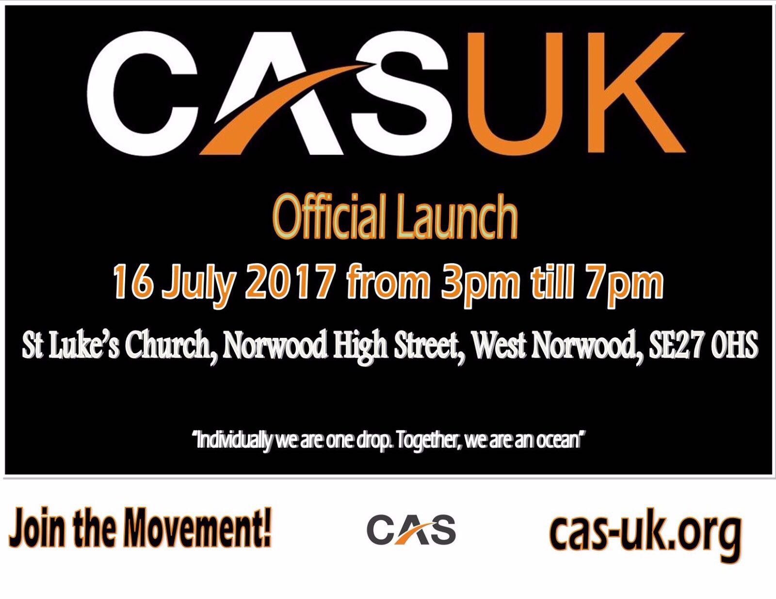 CAS-UK Official Launch